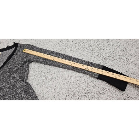 Anthropologie Meadow Rue Womens Cardigan Asymmetric Fairy Grunge Sweater Gray S - Picture 16 of 16